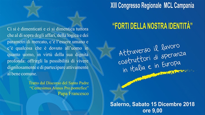 XIII Congresso Regionale MCL Campania